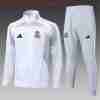 Chandal Niños Real Madrid 2025 2026 Blanco Gris