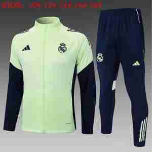 Chandal Niños Real Madrid 2025 2026 Verde Negro