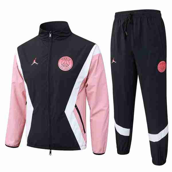 Rompevientos PSG Negro Rosa 2025-2026 5 Rompevientos Paris Saint Germain 2025 2026 Negro Rosa