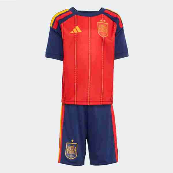 Spain Home Jersey 2026 Kids Set
