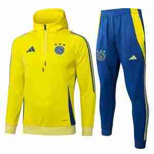Sudadera Con Capucha Ajax De Ámsterdam 2025 2026 Amarillo