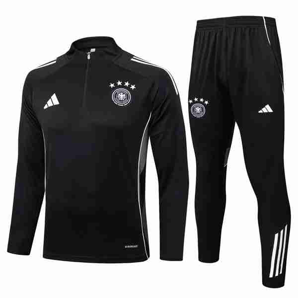 Sudadera De Training Alemania 125th 2025-2026 Negro 5 Sudadera Entrenamiento Alemania 125th 2025 26 Negro