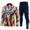 Sudadera Entrenamiento Arsenal 2025 26 Azul Rojo