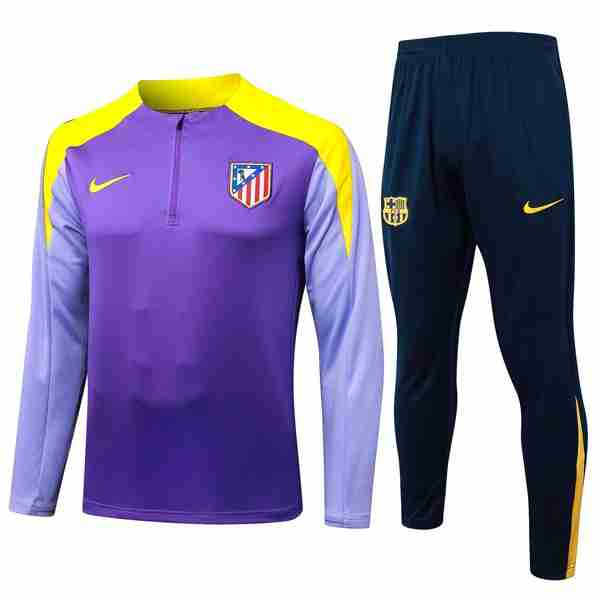 Sudadera De Training Atletico Madrid 2025-2026 Purpura 5 Sudadera Entrenamiento Atlético De Madrid 2025 2026 Purpura