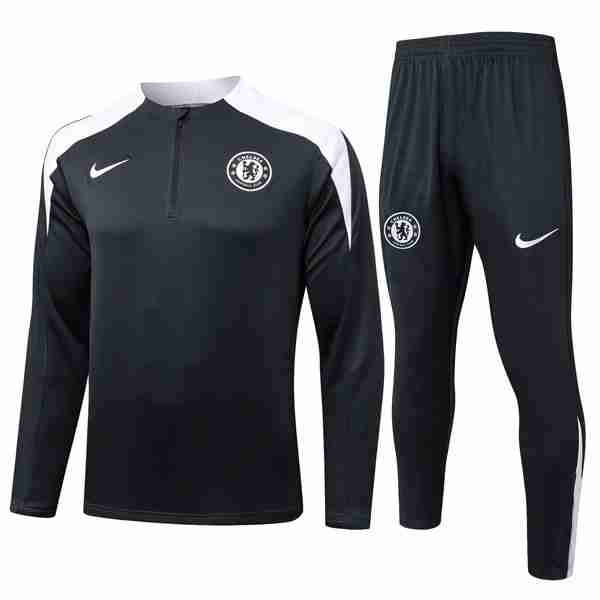 Sudadera De Training Chelsea 2025-2026 Negro 5 Sudadera Entrenamiento Chelsea 2025 2026 Negro