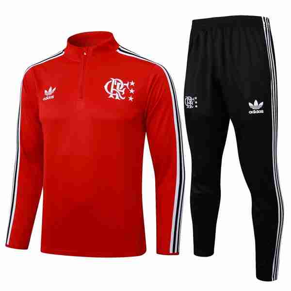 Sudadera De Training Flamengo 2025-2026 Rojo 5 Sudadera Entrenamiento Flamengo 2025 2026 Rojo