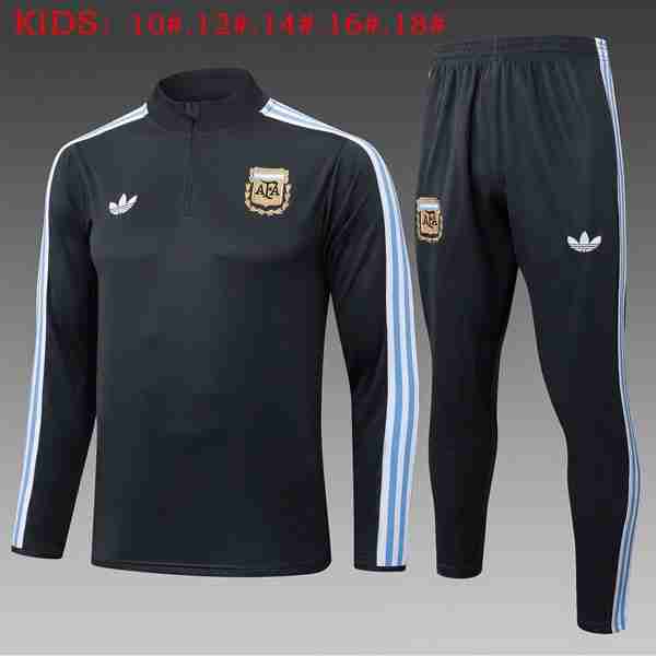 Ninos Sudadera De Training Argentina 2025-2026 Gris 5 Sudadera Entrenamiento Niños Argentina 2025 2026 Gris