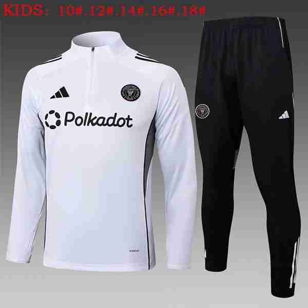 Ninos Sudadera De Training Inter Miami 2025-2026 Blanco 5 Sudadera Entrenamiento Niños Inter Miami 2025 2026 Blanco
