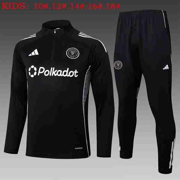 Ninos Sudadera De Training Inter Miami 2025-2026 Negro 5 Sudadera Entrenamiento Niños Inter Miami 2025 2026 Negro