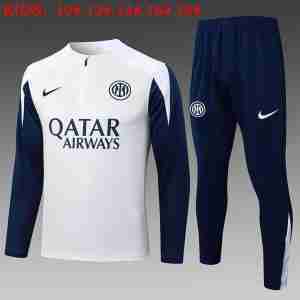 Sudadera Entrenamiento Niños Inter Milan 2025 2026 Blanco