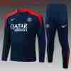 Sudadera Entrenamiento Niños Paris Saint Germain 2025 2026 Azul