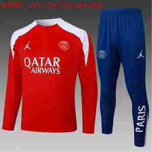 Sudadera Entrenamiento Niños Paris Saint Germain 2025 2026 Rojo