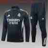Sudadera Entrenamiento Niños Real Madrid 2025 26 Gris