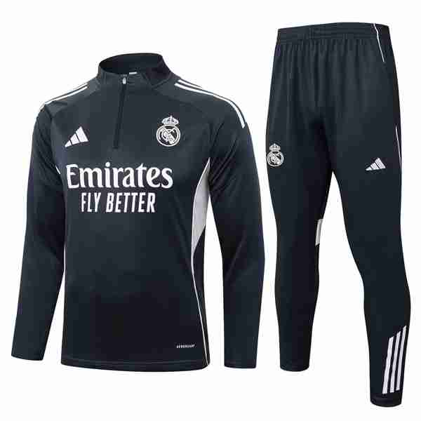 Sudadera De Training Real Madrid 2025-2026 Gris 5 Sudadera Entrenamiento Real Madrid 2025 2026 Gris