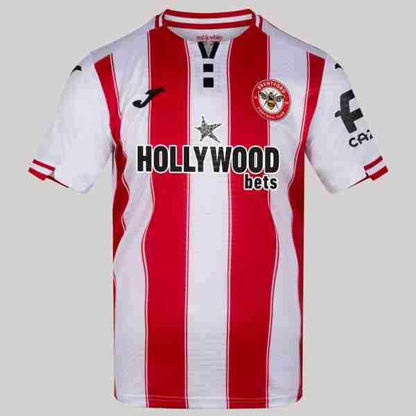 Tailandia Camiseta Brentford FC 1ª 2025-2026 Tailandia Camiseta Brentford Primera Equipacion 2025 2026