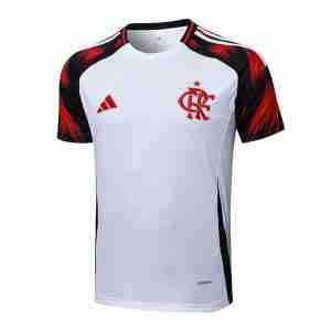 Tailandia Camiseta Flamengo Entrenamiento Equipacion 2025 2026 Blanco