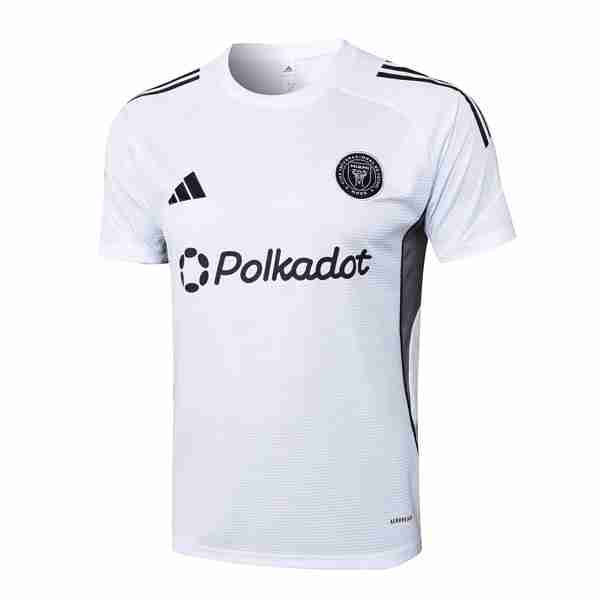 Camiseta Entrenamiento Inter Miami 2025-2026 Blanco 3 Tailandia Camiseta Inter Miami Entrenamiento Equipacion 2025 2026 Blanco
