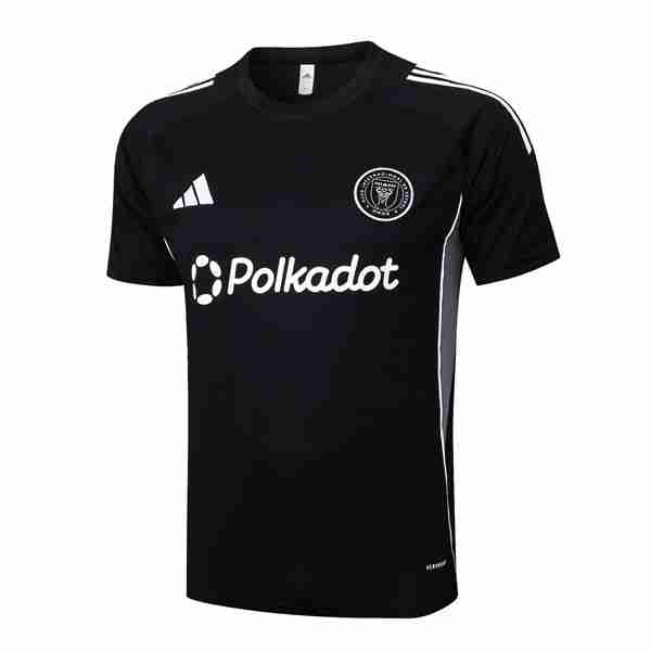Camiseta Entrenamiento Inter Miami 2025-2026 Negro 3 Tailandia Camiseta Inter Miami Entrenamiento Equipacion 2025 2026 Negro