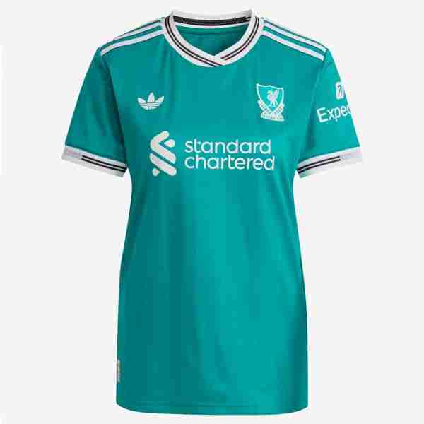 Tailandia Camiseta Liverpool 3ª Mujer 2025-2026 Tailandia Camiseta Liverpool Mujer Tercera Equipacion 2025 2026