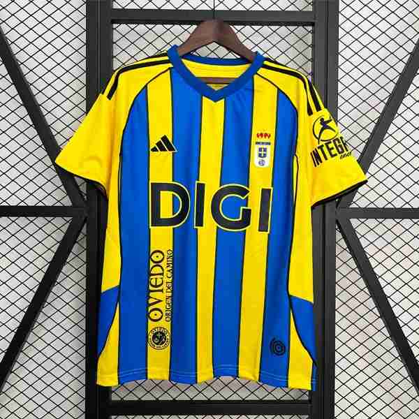 Tailandia Camiseta Real Oviedo 2ª 2025-2026 Tailandia Camiseta Real Oviedo Segunda Equipacion 2025 2026