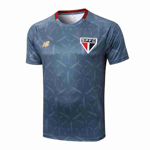 Camiseta Entrenamiento Sao Paulo 2025-2026 Gris 3 Tailandia Camiseta Sao Paulo Entrenamiento Equipacion 2025 2026 Gris