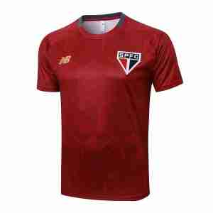Tailandia Camiseta Sao Paulo Entrenamiento Equipacion 2025 2026 Rojo