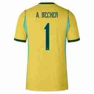 A. BECKER NO.1 Camiseta Brasil Primera Equipacion 2026 – Versión Jugador