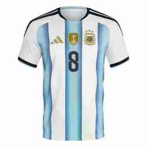 ACUNA NO.8 Camiseta Argentina Primera Equipacion 2026 – Versión Jugador_1