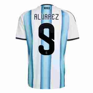 ALVAREZ NO.9 Camiseta Argentina Primera Equipacion 2026 – Versión Jugador