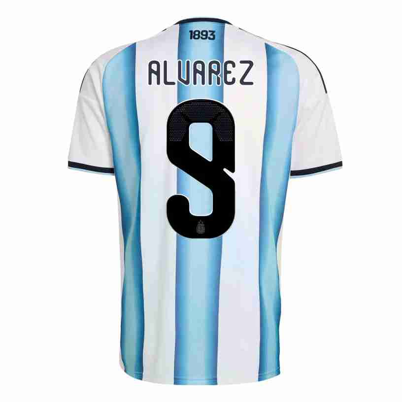 ALVAREZ NO.9 Camiseta Argentina Primera Equipacion 2026 – Versión Jugador ALVAREZ NO.9 Camiseta Argentina Primera Equipacion 2026 – Versión Jugador