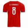 B. FERNANDES NO.8 Camiseta Portugal Primera Equipacion 2026 – Versión Jugador