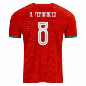 B. FERNANDES NO.8 Camiseta Portugal Primera Equipacion 2026 – Versión Jugador