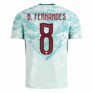 B. FERNANDES NO.8 Camiseta Portugal Segunda Equipacion 2026 – Versión Jugador
