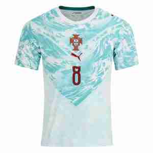 B. FERNANDES NO.8 Camiseta Portugal Segunda Equipacion 2026 – Versión Jugador_1