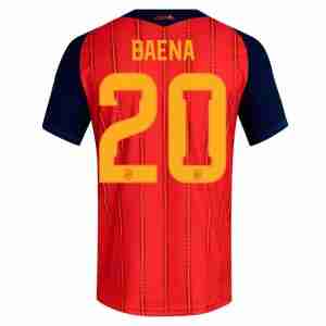 BAENA NO.20 Camiseta España Primera Equipacion 2026 – Versión Jugador