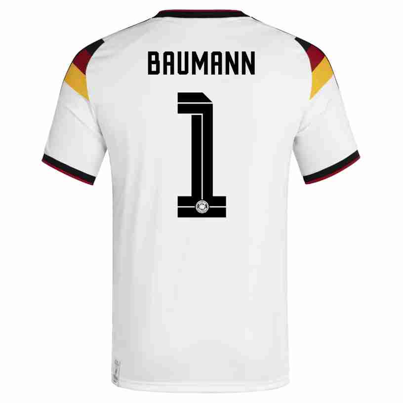 BAUMANN NO.1 Camiseta Alemania Primera Equipacion 2026 – Versión Jugador BAUMANN NO.1 Camiseta Alemania Primera Equipacion 2026 – Versión Jugador