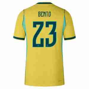 BENTO NO.23 Camiseta Brasil Primera Equipacion 2026 – Versión Jugador