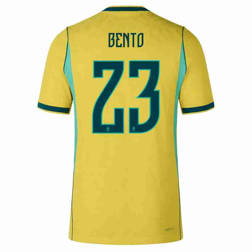 BENTO NO.23 Camiseta Brasil Primera Equipacion 2026 – Versión Jugador BENTO NO.23 Camiseta Brasil Primera Equipacion 2026 – Versión Jugador
