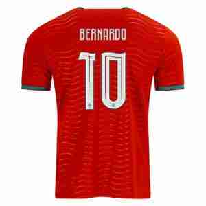 BERNARDO NO.10 Camiseta Portugal Primera Equipacion 2026 – Versión Jugador