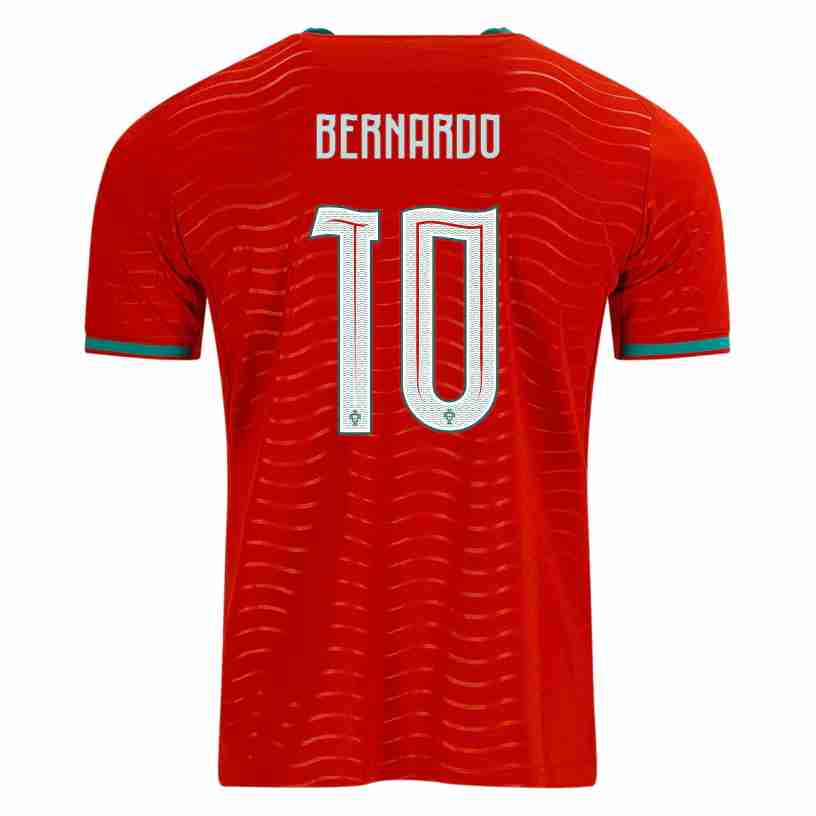 BERNARDO NO.10 Camiseta Portugal Primera Equipacion 2026 – Versión Jugador BERNARDO NO.10 Camiseta Portugal Primera Equipacion 2026 – Versión Jugador