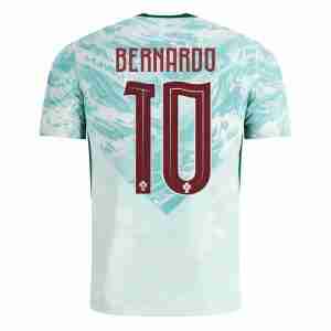 BERNARDO NO.10 Camiseta Portugal Segunda Equipacion 2026 – Versión Jugador