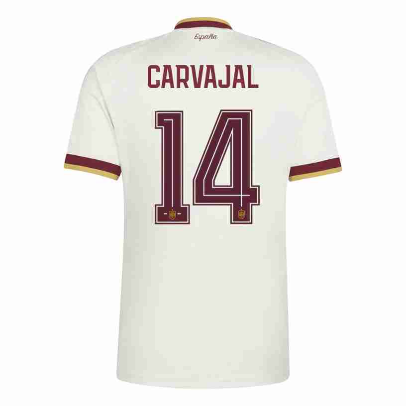 CARVAJAL NO.14 Camiseta España Segunda Equipacion 2026 – Versión Jugador CARVAJAL NO.14 Camiseta España Segunda Equipacion 2026 – Versión Jugador