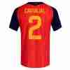 CARVAJAL NO.2 Camiseta España Primera Equipacion 2026 – Versión Jugador
