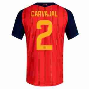 CARVAJAL NO.2 Camiseta España Primera Equipacion 2026 – Versión Jugador