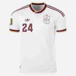 CUCURELLA NO.24 Camiseta España Segunda Equipacion 2026 – Versión Jugador_1