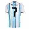 DE PAUL NO.7 Camiseta Argentina Primera Equipacion 2026 – Versión Jugador