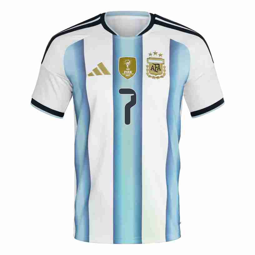 DE PAUL NO.7 Camiseta Argentina Primera Equipacion 2026 – Versión Jugador_1 DE PAUL NO.7 Camiseta Argentina Primera Equipacion 2026 – Versión Jugador_1