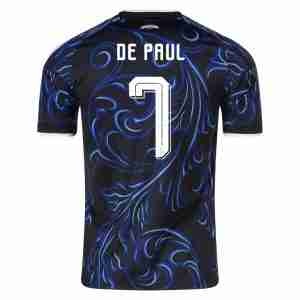 DE PAUL NO.7 Camiseta Argentina Segunda Equipacion 2026 – Versión Jugador