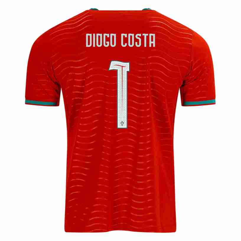DIOGO COSTA NO.1 Camiseta Portugal Primera Equipacion 2026 – Versión Jugador DIOGO COSTA NO.1 Camiseta Portugal Primera Equipacion 2026 – Versión Jugador