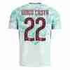 DIOGO COSTA NO.22 Camiseta Portugal Segunda Equipacion 2026 – Versión Jugador